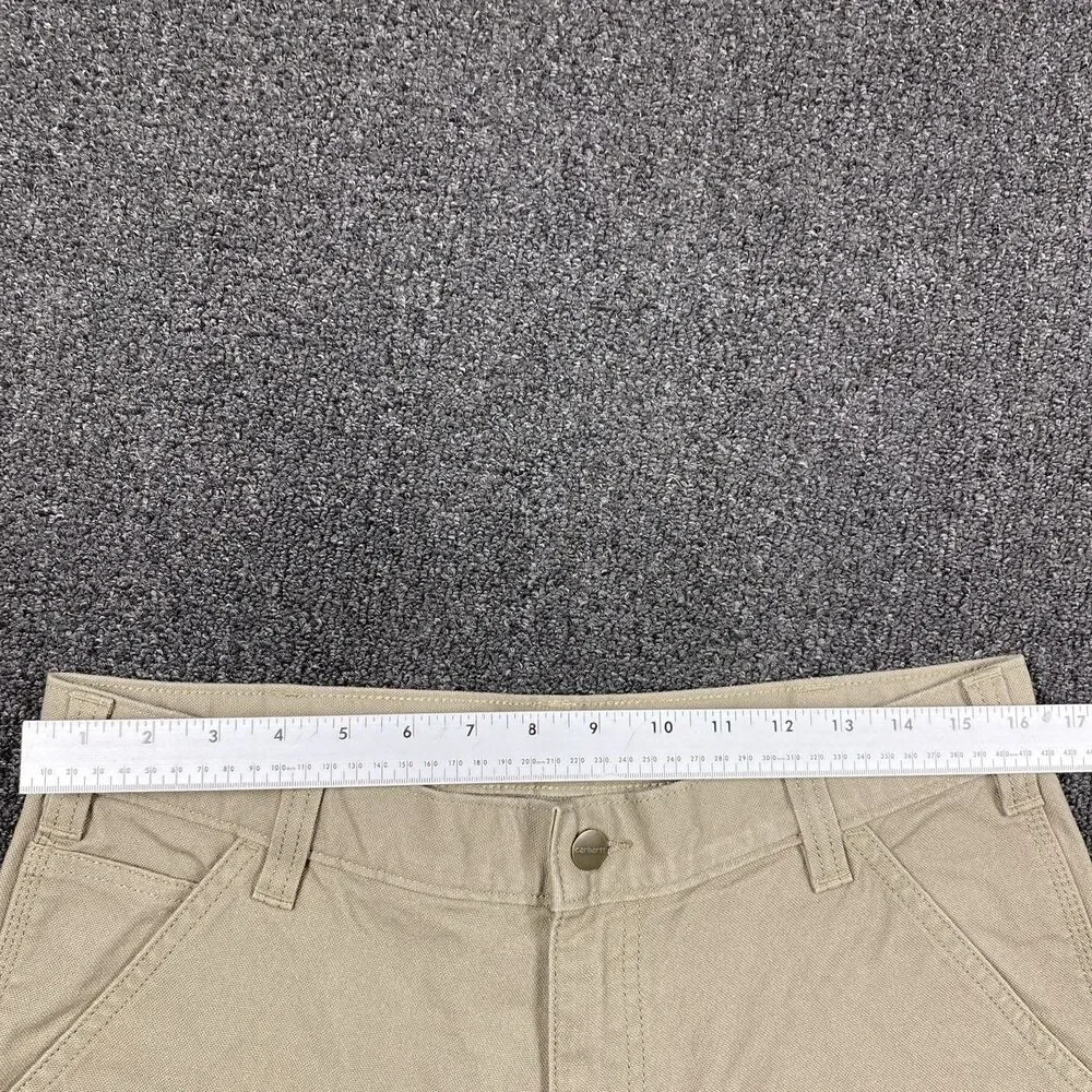 Carhartt Pants Men's Rugged Flex Duck Canvas Carpenter BN3279-M. Size 33x32 - Picture 3 of 8